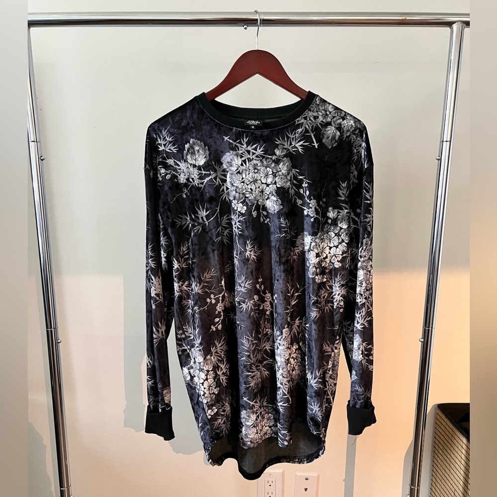 ALVAJO - Boutique Velvet Shirt